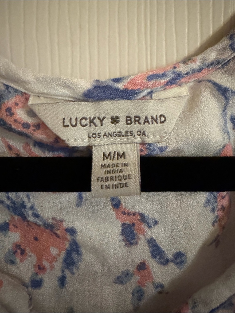 Lucky Brand Floral Boho Vibe Blouse - Picture 4 of 6
